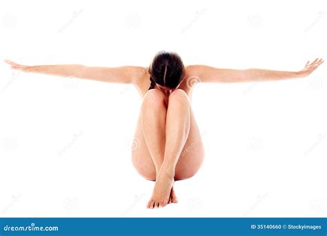 Naked Woman With Her Arms Outstretched Stock Photo Image Of Attractive Erotic