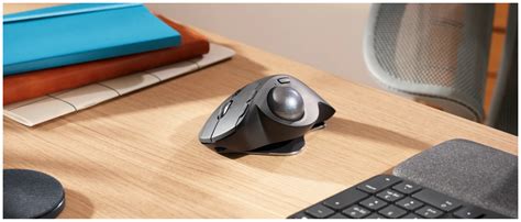 Купить Трекбол Logitech MX ERGO, черный - цена: 9490 ₽, характеристики ...