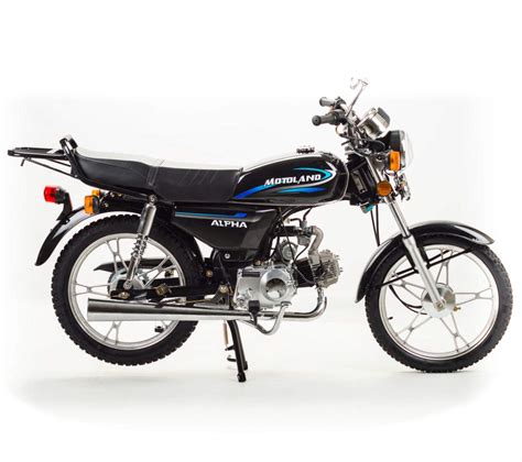 Мопед Motoland Альфа 11 черный (А) купить в интернет-магазине Motoland