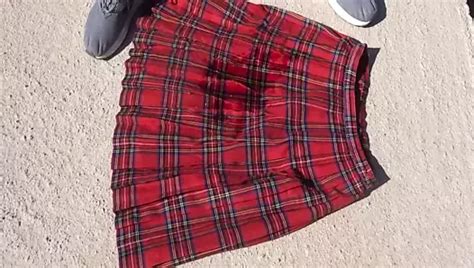 Kicking Red Tartan Skirt At The Beach Free Gay Hd Porn Ef Xhamster