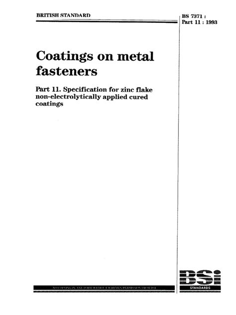 Bs 7371 | PDF
