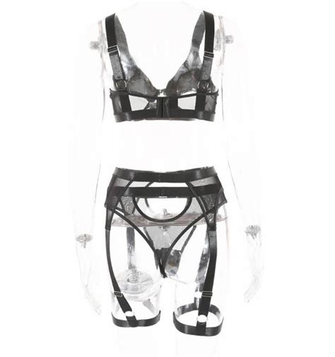 China Sexy Women Lingerie Set With Garter Belt China Online Underwear And Wholesale Lingerie Price