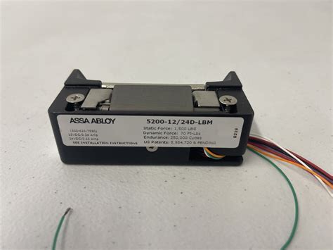 Assa Abloy HES 51WK Electric Strike Body Only P/N: 5200-12/24D-LBSM | eBay