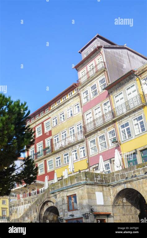 Porto Portugal Jan Traditional Portuguese Houses With