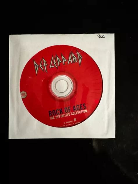 Def Leppard Rock Of Ages The Definitive Collection Disc One Eur 17