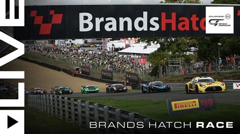 Live Race Brands Hatch Intelligent Money British Gt Championship