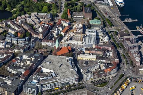 Kiel Von Oben Baustellen Zum Neubau Eines Stadtquartiers Im Zentrum