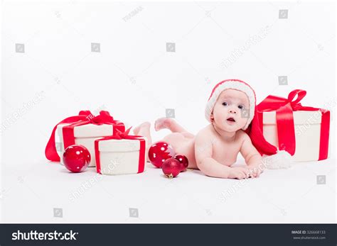 Cute Baby Girl Lying Naked On Stock Photo Shutterstock