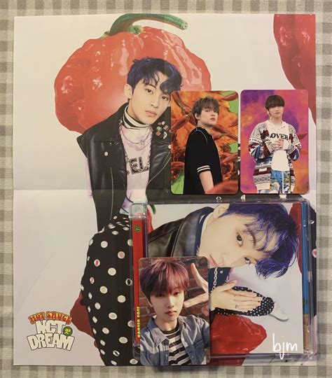 Nct Dream Hot Sauce Jewel Case Mark Ver Hobbies Toys Memorabilia