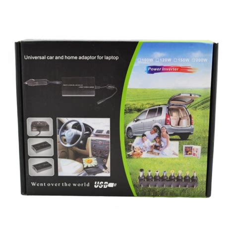 Универсальная Зарядка для Ноутбука 8 в 1 с Индикатором (12 V 220v ...