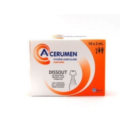 A-CERUMEN 2ml x 10/за ушна хигиена/ | Subra