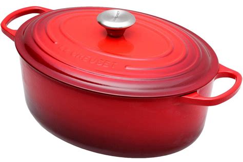 Le Creuset Casserole Cocotte Oval Cm L Red Advantageously