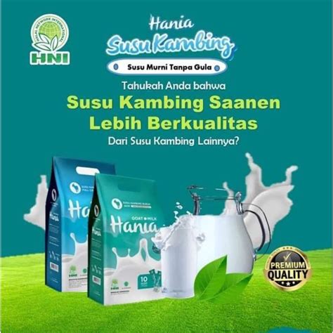 Jual HANIA SUSU KAMBING HNI HPAI Shopee Indonesia