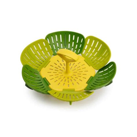 Joseph Joseph Duo Folding Steamer Basket Green Robert Dyas