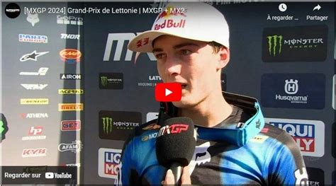 MOTOCROSS Lettonie Kegums les intégrales vidéo MXGP et MX2 avec