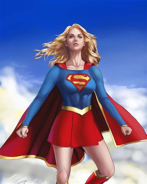 Cw Supergirl Fan Art Supergirl Comic Dc Comics Girls Superman Art My XXX Hot Girl