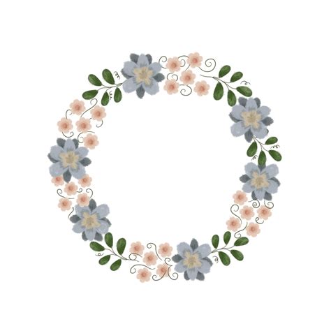 Wedding Flower Wreath Wedding Wreath Floral Png Transparent Clipart