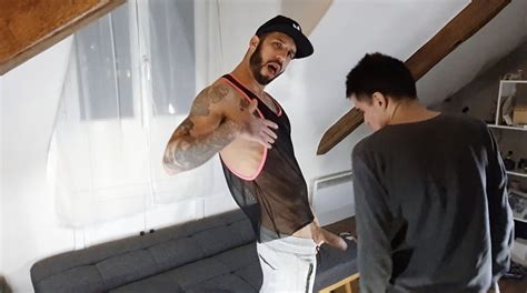 Roméo Davis gay porn star from Sketboy