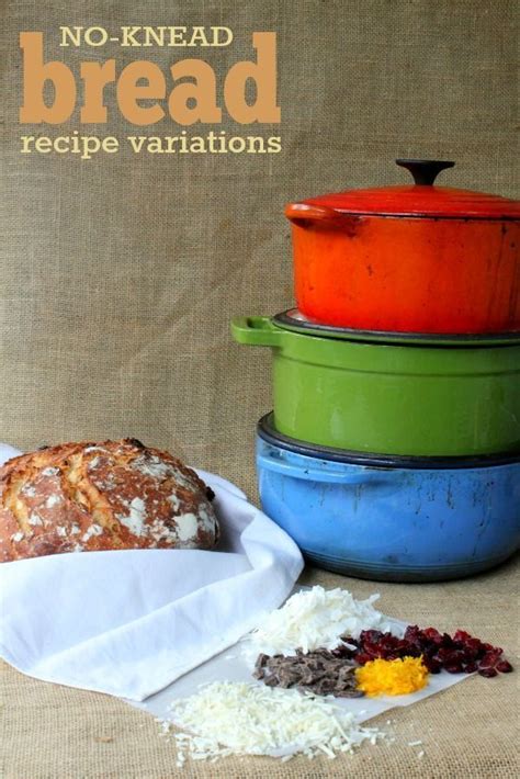 No Knead Bread Variations Recipe Knead Bread Recipe No Knead Bread