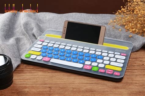 Силиконовый пылезащитный Беспроводной настольной клавиатуры Крышка для ...