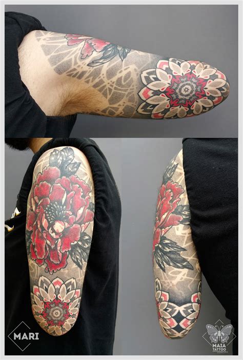 Maia Tattoo Tatuaggio In Stile Ornamentale E Dotwork Con Soggetti