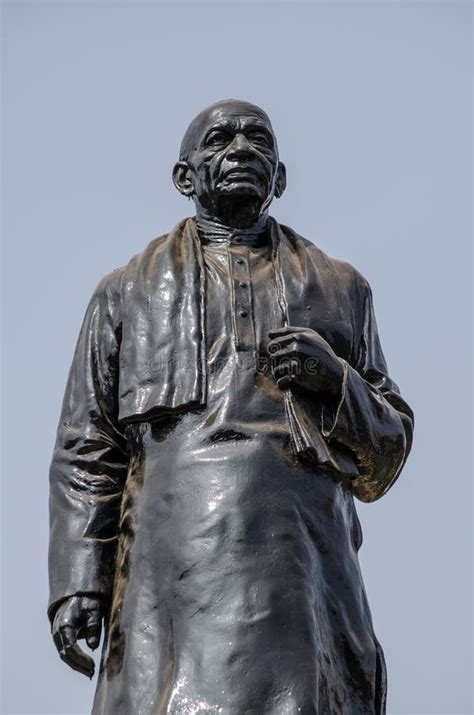 Estátua Da Unidade Sardar Vallabhbhai Patel Statue Fotografia Editorial