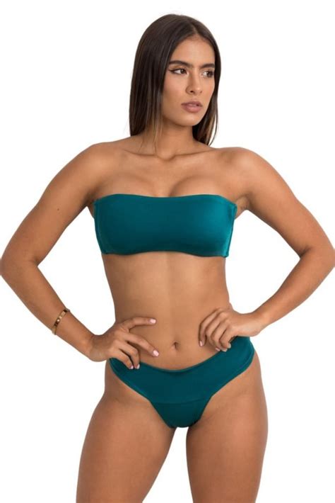 Bikini Bronceador Chloe Esmeralda Oleaje Swimwear