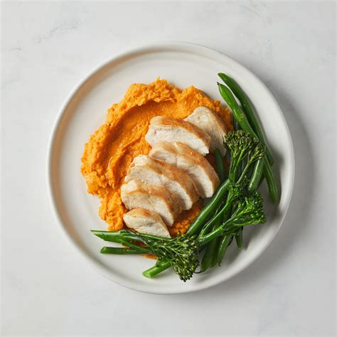 Chicken Breast And Sweet Potato Mash True Macro