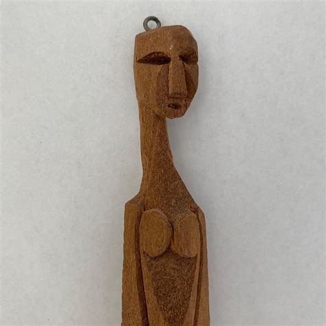 Hand Carved Wooden Female Nude Form Vintage Original Wood Art Etsy