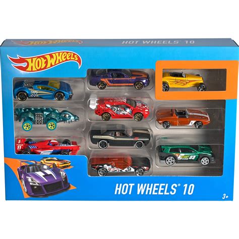Hot Wheels 10er Geschenkset Sortiment Spielfahrzeug