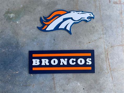 Broncos cooler logo | Cavaliers logo, Cleveland cavaliers logo, Sport ...