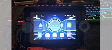 Навигатор Apple CarPlay Android Auto для мотоцикла купить в Москве | Авито