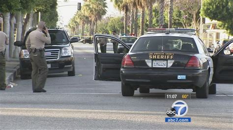 Suspect Wounded In Deputy Involved Shooting In Compton Abc7 Los Angeles