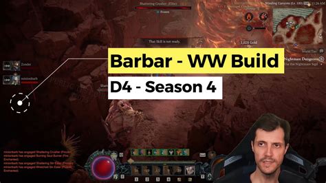 Diablo 4 Barbar Wirbelwind Build für Season 4 YouTube