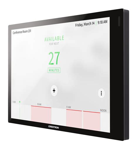 Crestron TSS 770 B S LB KIT 7 Room Scheduling Touch Screen And TSW 770