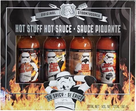 Original Stormtrooper Hot Stuff Hot Sauce Hot Stuff Chilli Sauce Included Flavors Red Hot
