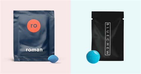 BlueChew vs. Roman | Find Out Where to Get Your ED Meds