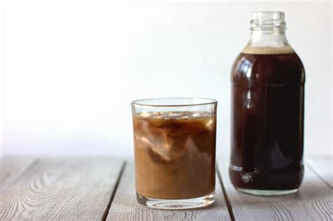 Premium Photo Iced Cold Brew Coffee In A Bottle And In A Glass Cbd