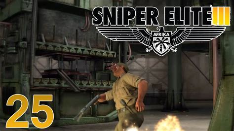 Sniper Elite 3 Walkthrough Part 25 - Gathering Plans - YouTube