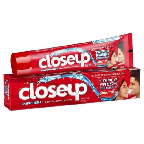 Closeup Everfresh Red Hot Triple Fresh Formula Toothpaste 80 G JioMart