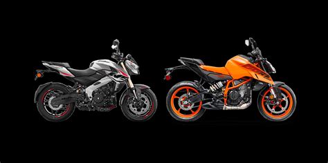 Clash Of Titans Bajaj Pulsar NS400Z Vs KTM 390 Duke A Battle Of