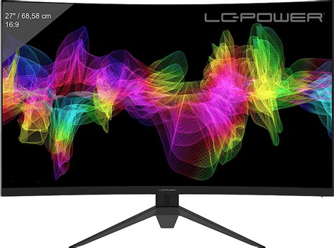 LC POWER LC-M27-QHD-165-C 27 Zoll QHD Gaming Monitor (1 ms ...