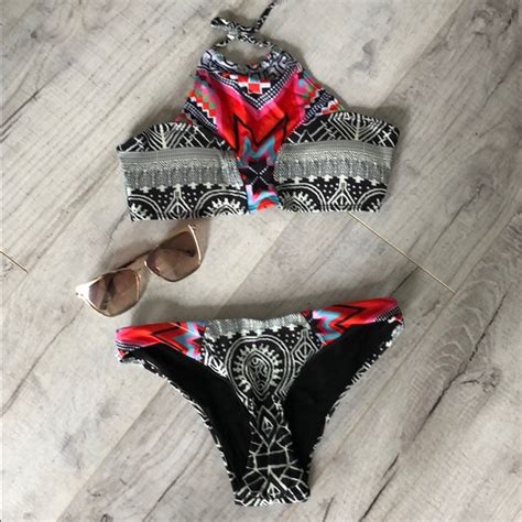 Swim Super Sexy Ethnic Print Bikini Poshmark