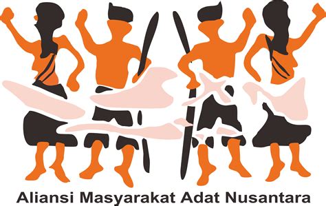 aliansi masyarakat adat nusantara aman logo aman