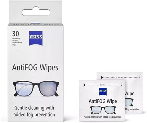 Anti Fog Lens Wipes 30 Ct Box