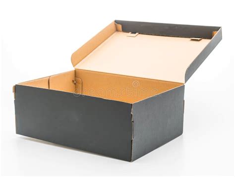 Black shoe box stock photo. Image of blank, shoes, cardboard - 113697724