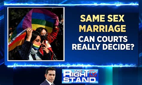 Same Sex Marriage Gender Not A Concept Of What Your Genitals Are It