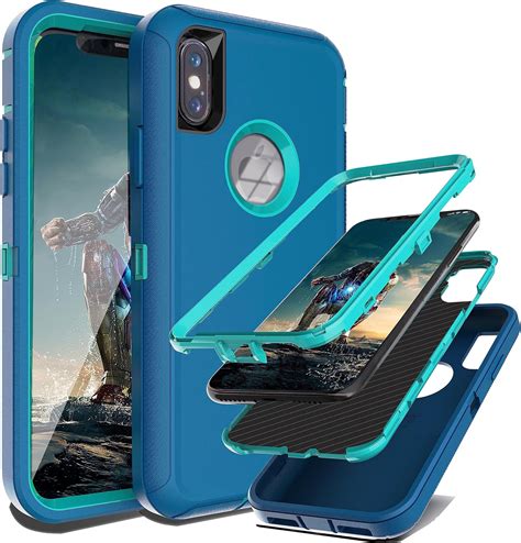 Amazon.com: YmhxcY for iPhone Xs Max Case Shockproof Dropproof Dust