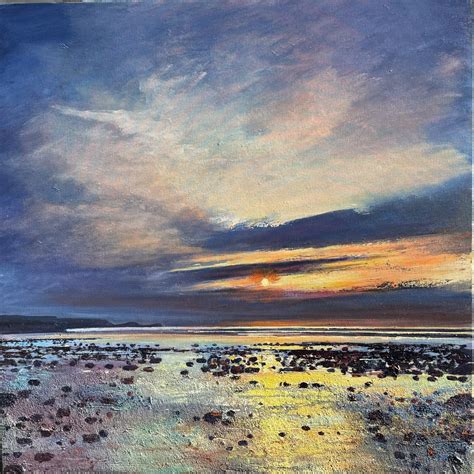 John Connolly Northern Rockpools Dramatic Seascape Painting No Naked Walls