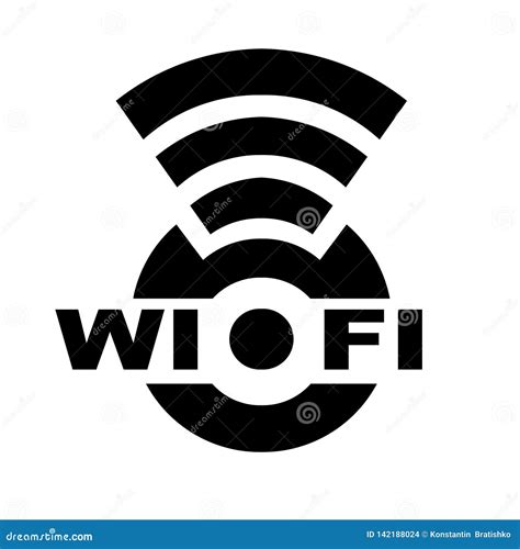 Logotipo Industrial De WIFI Ilustração do Vetor Ilustração de